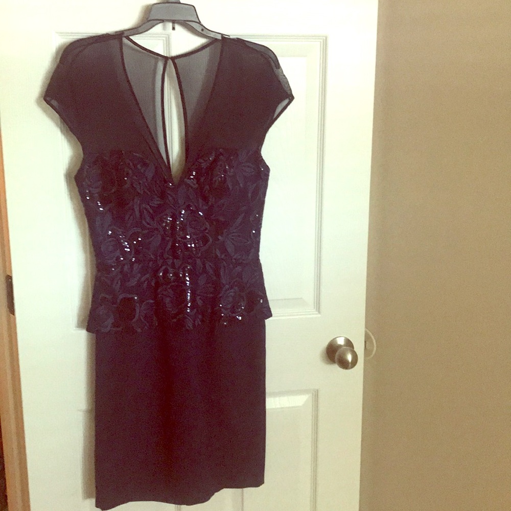 Beautiful peplum cocktail dress